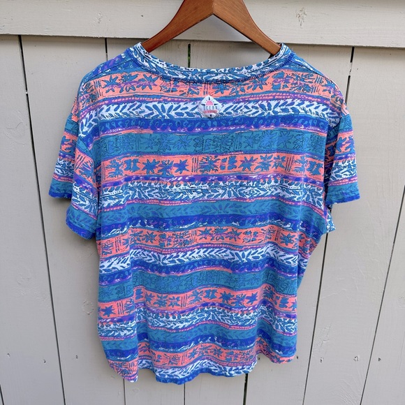 Vintage OP Ocean Pacific surfer vibe top size M - Picture 2 of 6